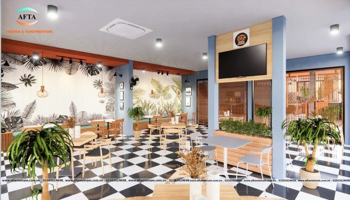 mở quán cafe sân vườn