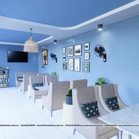 thiết kế quán cafe đẹp 2022