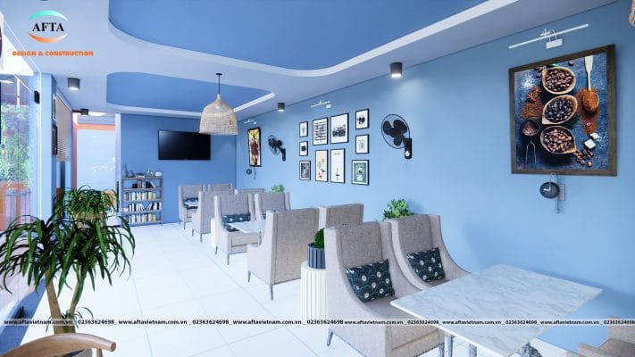 thiết kế quán cafe đẹp 2022