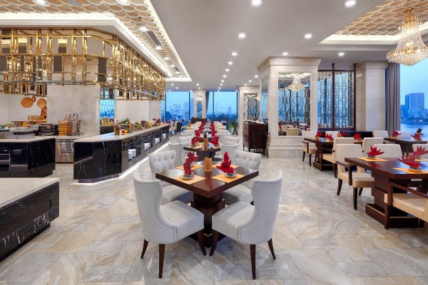 Thiết kế khu vực nhà hàng trong khách sạn