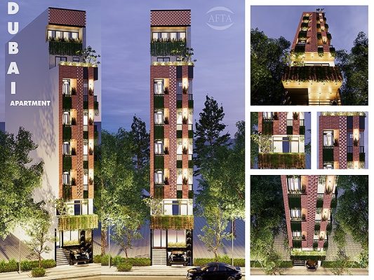 thiết kế căn hộ chung cư cho thuê