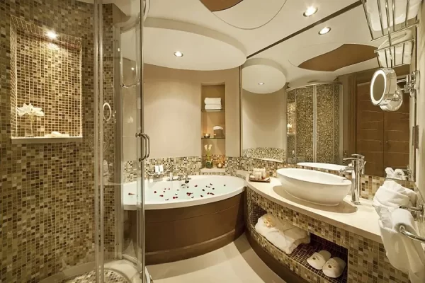Thiết kế phòng tắm khách sạn chuẩn 5 sao
