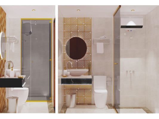 mẫu thiết kế khách sạn tân cổ điển đẹp