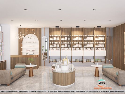 Vật liệu thiết kế spa hiện đại