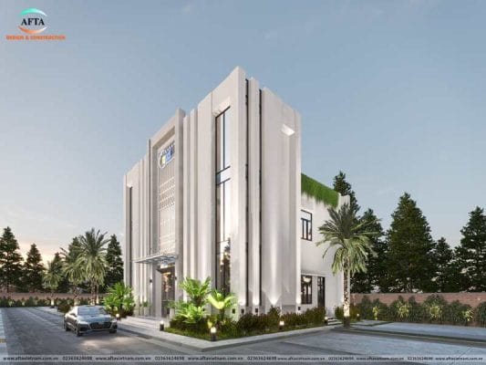 thiết kế văn phòng hiện đại