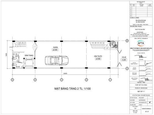 thiết kế nhà đẹp lệch tầng