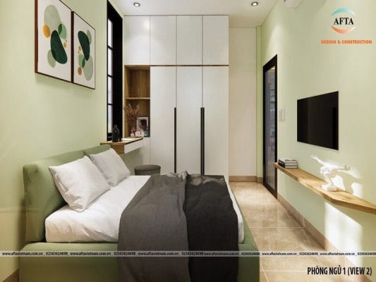 thiết kế nhà phố 2 tầng đẹp