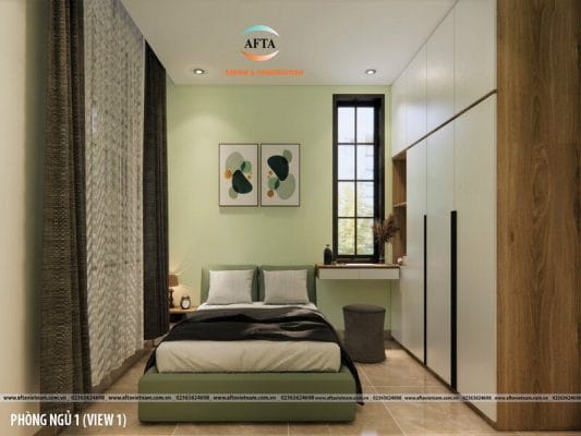 thiết kế nhà phố 2 tầng đẹp