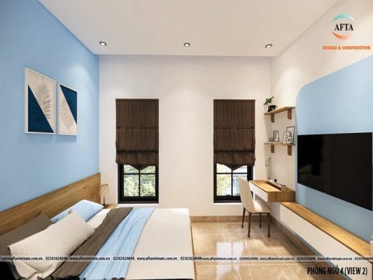 thiết kế nhà phố 2 tầng đẹp