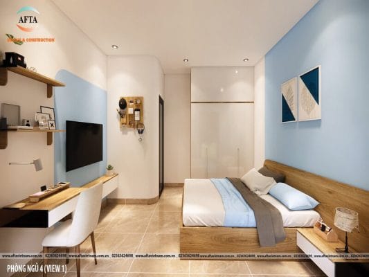 thiết kế nhà phố 2 tầng đẹp