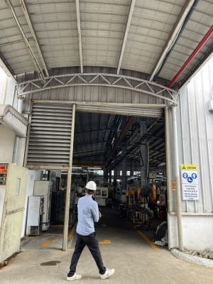 Afta khảo sát mặt bằng tại Khu công nghiệp bình dương