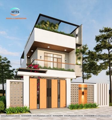 mẫu cổng nhà hiện đại 2022