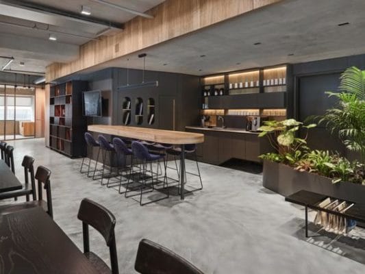 thiết kế không gian pantry hiện đại