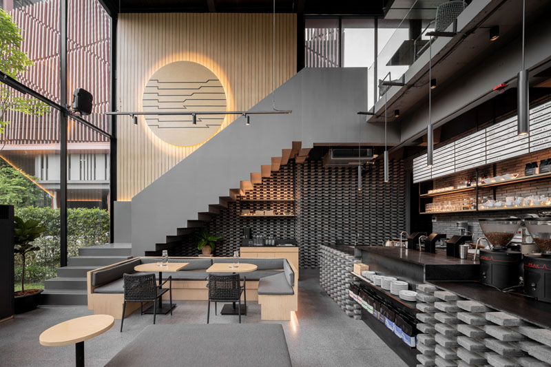 thiết kế quán cafe đẹp 2022 