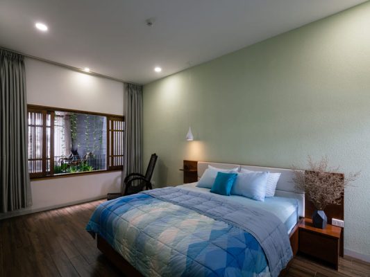 xây nhà lệch tầng đẹp