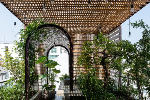 các mẫu nhà lệch tầng đẹp