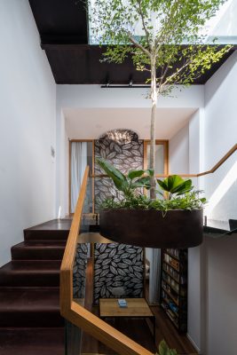 Nội thất phòng ngủ nhà lệch tầng
