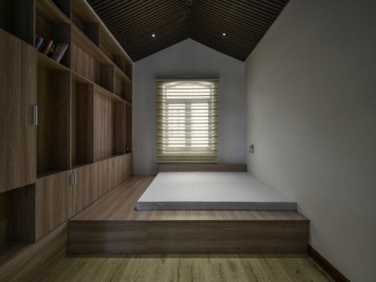 nội thất nhà lệch tầng đẹp
