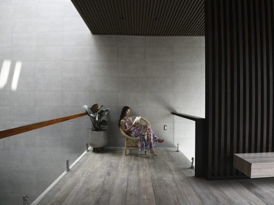 nội thất nhà lệch tầng đẹp