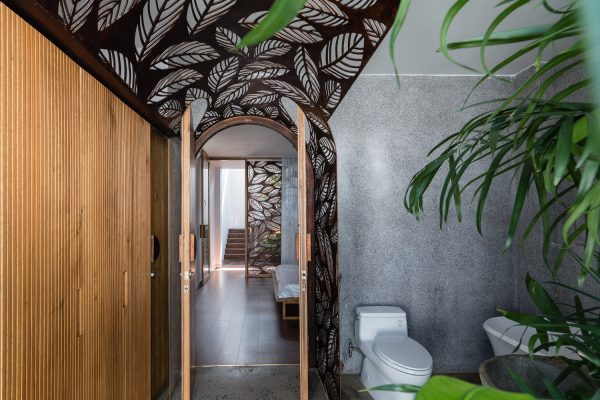 Nội thất phòng ngủ nhà lệch tầng