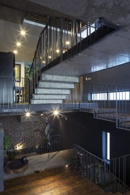 thiết kế nhà đẹp lệch tầng