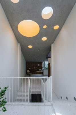 xây nhà lệch tầng đẹp