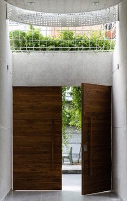 Nhà phố lệch tầng đẹp