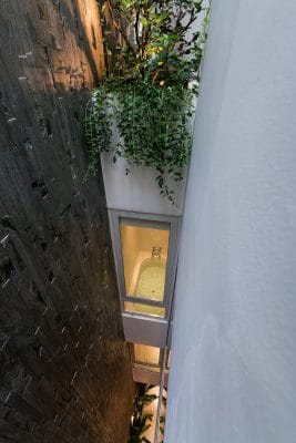 xây nhà lệch tầng đẹp