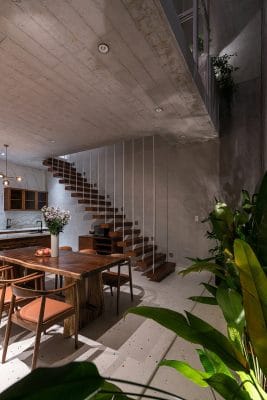 các mẫu nhà lệch tầng đẹp