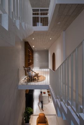 Nhà phố lệch tầng đẹp