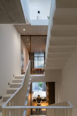 các mẫu nhà lệch tầng đẹp