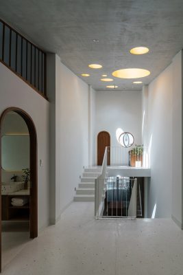 các mẫu nhà lệch tầng đẹp