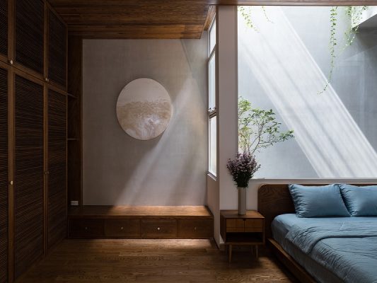 xây nhà lệch tầng đẹp