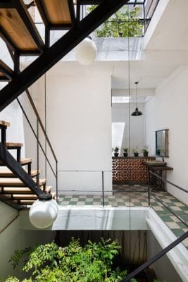 thiết kế nhà đẹp lệch tầng