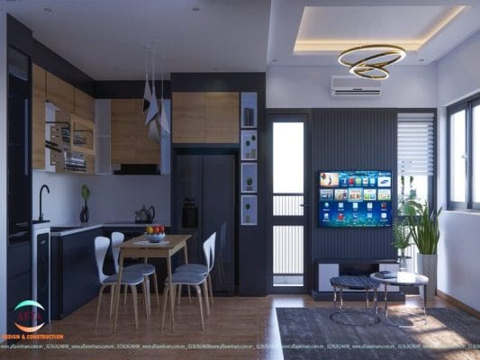 thiết kế căn hộ chung cư mini