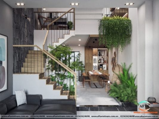 thiết kế nhà ống đẹp đà nẵng