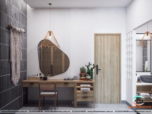 nội thất nhà lệch tầng đẹp