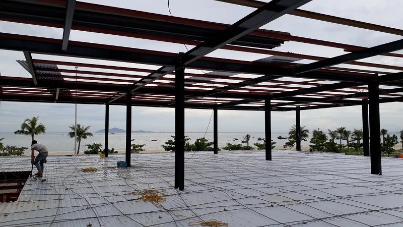 thi công nhà hàng tiền chế đà nẵng