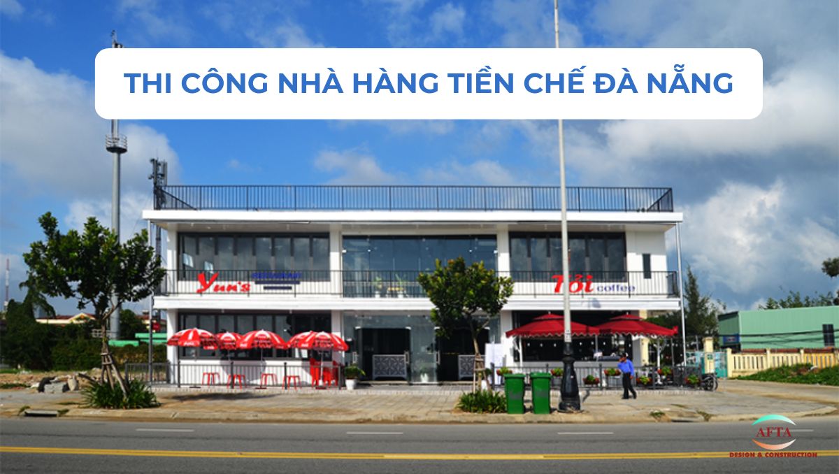 Thi công nhà hàng thép tiền chế Đà Nẵng