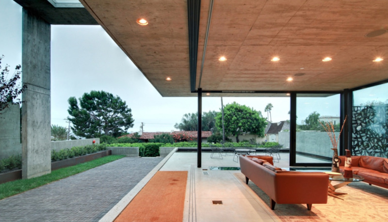 Thiết kế nhà ở bằng bê tông đẹp