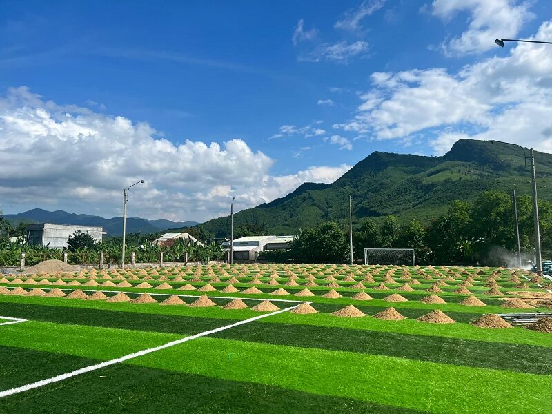 thi công sân tennis