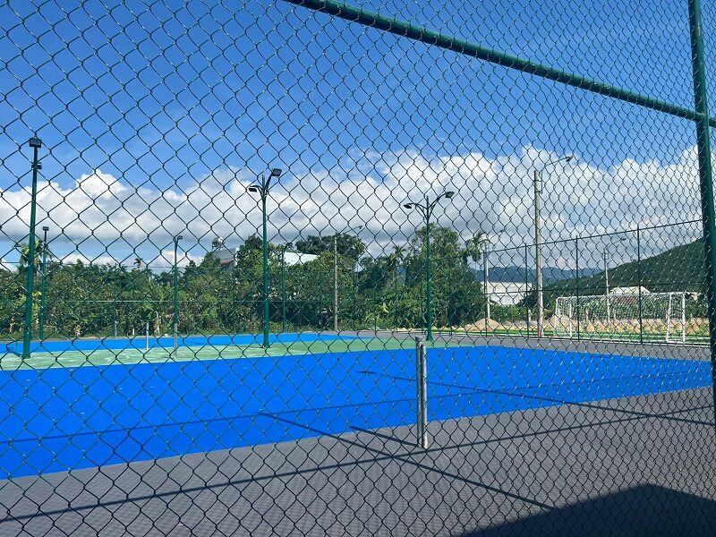 thi công sân tennis