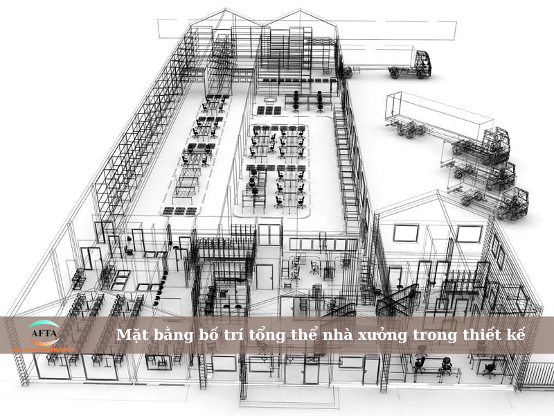 Mặt bằng công năng nhà xưởng