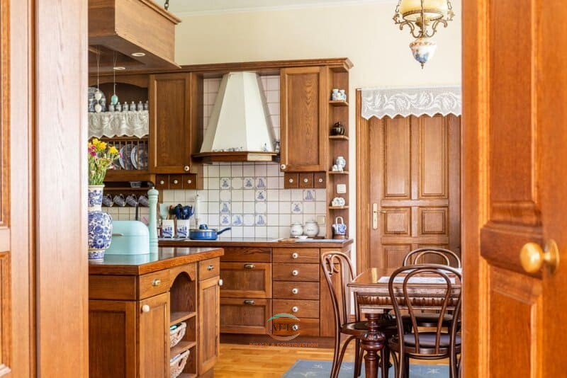 Phòng bếp phong cách cổ điển