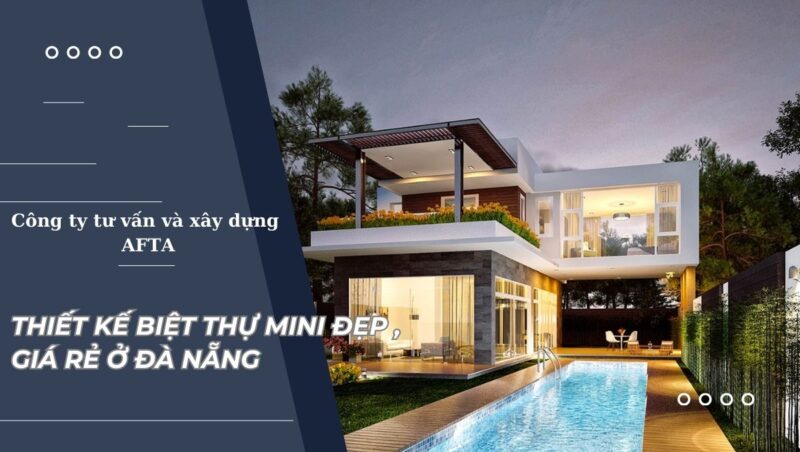 Thiết kế biệt thự mini ở Đà Nẵng