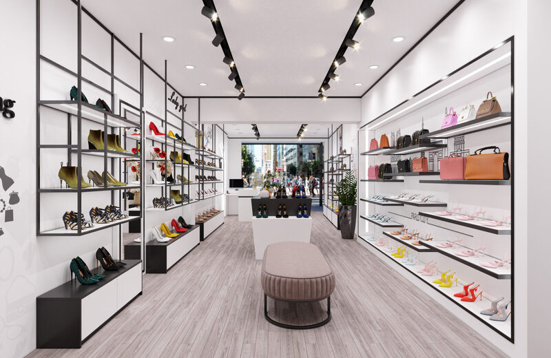 Vai trò của thiết kế shop giày dép