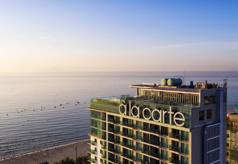 Thi công khách sạn view biển siêu đẹp - A La Carte Đà Nẵng Beach Hotel
