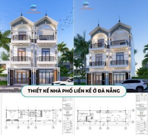 Thiết kế nhà phố liền kề Đà Nẵng