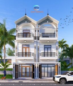 Thiết kế nhà phố liền kề