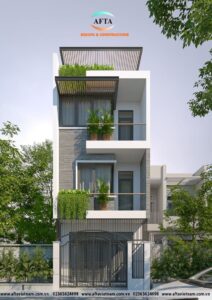 Mẫu nhà phố hiện đại